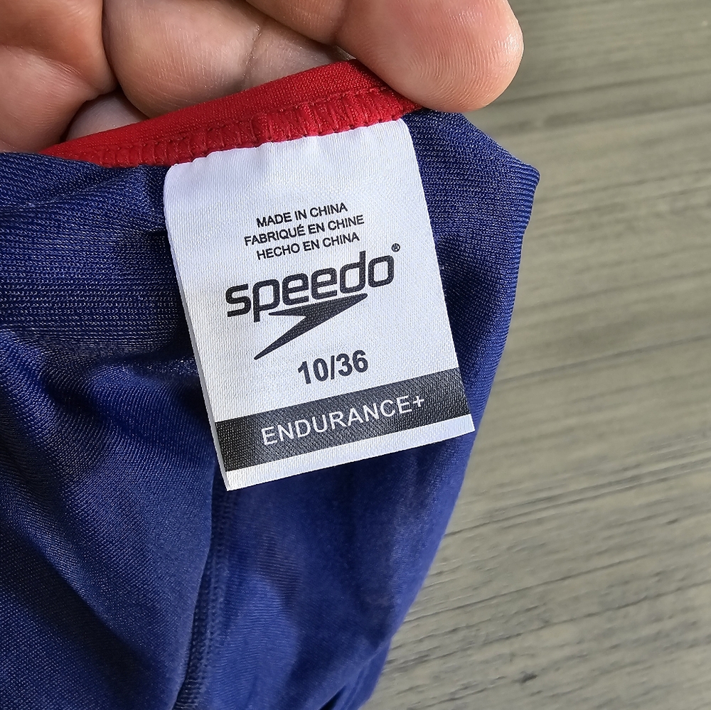 Women's speedo one piece swimsuit Sz 10/36 NWT - Picture 5 of 8